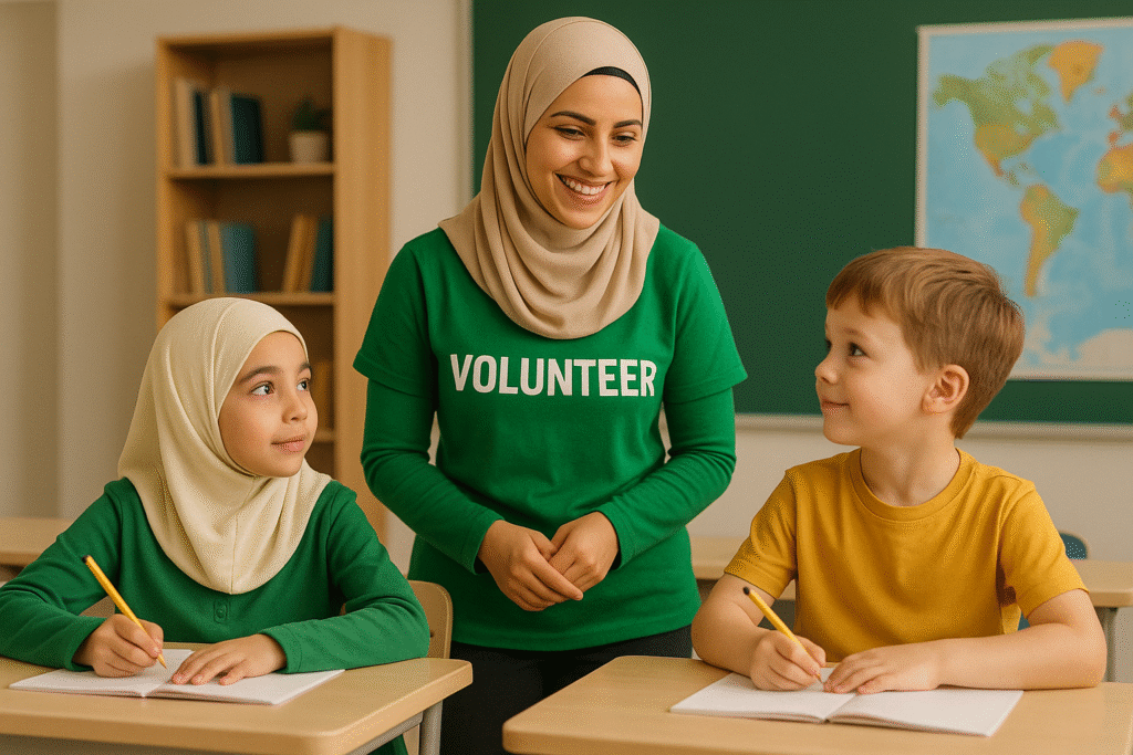 Volunteer at Greenhill Islamic School